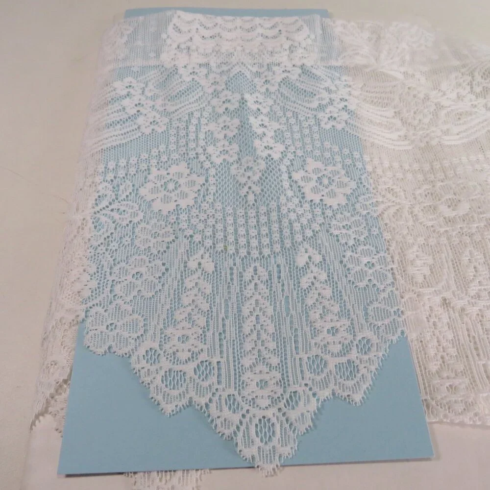 LACE Border Valance Heritage Lace 100% polyester 58